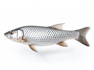 Exotic Tropical Fish Aquarium Marine Life Isolated on White Background AI Generated