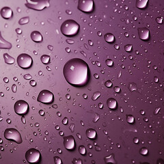 background with purple small water drops