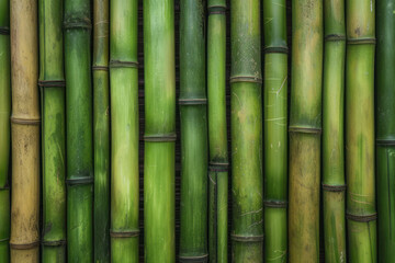 Obraz premium The Green Bamboo Texture With Natural