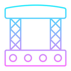 Concert Stage Icon