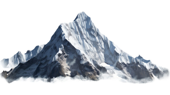 Mountain. Isolated on a white background png like