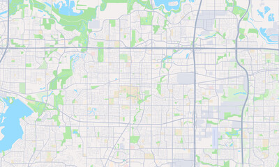 Arlington Texas Map, Detailed Map of Arlington Texas