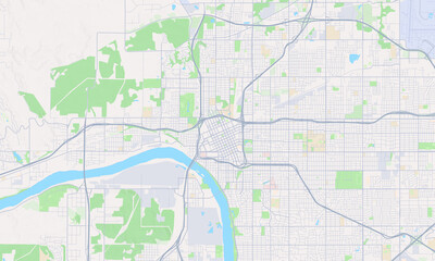 Tulsa Oklahoma Map, Detailed Map of Tulsa Oklahoma