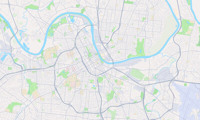 Nashville Tennessee Map, Detailed Map of Nashville Tennessee