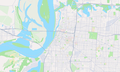 Memphis Tennessee Map, Detailed Map of Memphis Tennessee