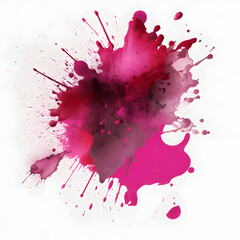 Vivid Pink Paint Splash : Pink ink splash photography
with Fluid motion art capture and Dynamic paint splash effect of Pink Paint Explosion