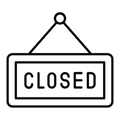 Closed Board Icon