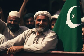 Pakistan day: celebrating unity, freedom, and heritage in a symphony of green and white, honoring the nation's journey towards independence and prosperity on this historic occasion