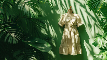 Eco-Friendly Clothing and Accessories , sustainable fashion - Generative Ai