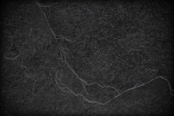 Dark grey black slate background or texture.