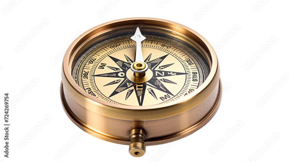 Wall mural compass. isolated on a white background png like