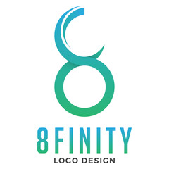 8Finity Modern Logo Design