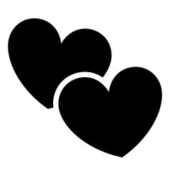 two heart icon