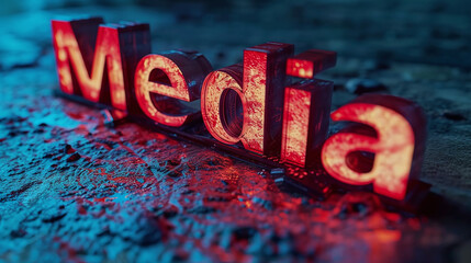 Media: Liquid 3D Typography