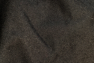 dense black used fabric, black synthetic fabric