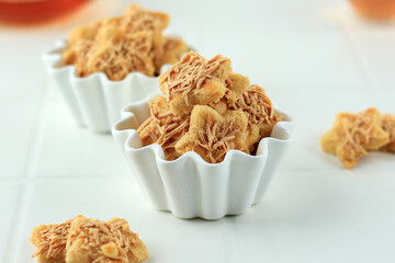 Crunchy Cheese  Kaastengels Cookies.