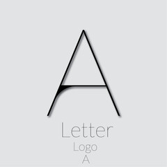 Letter Logo A