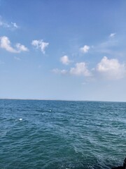 Obraz premium blue sky and sea