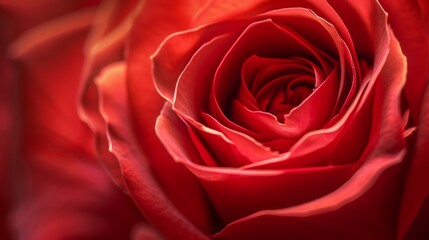 Beauty in Detail: Red Rose in 16:9 Resolution