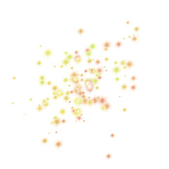 Golden glitter, light effect 