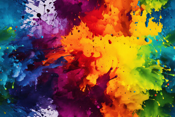 color ink splashes background wall texture pattern seamless wallpaper