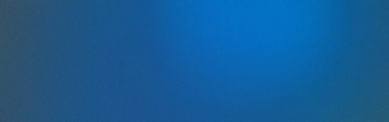 Saturated blue grainy noise normal simple linear gradient, grungy spray texture with empty space,...