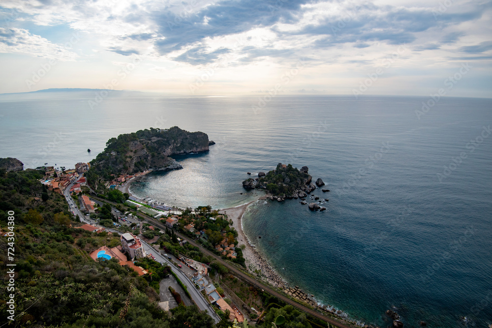 Poster Town of Taormina - Italy