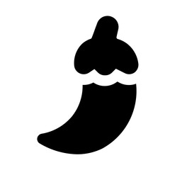 Chili Solid Icon
