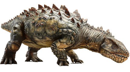 Fototapeta premium アンキロサウルスのイメージ - image of Ankylosaurus - No3-9 Generative AI