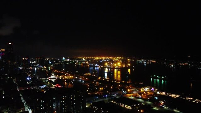 Aerial View Of Kaohsiung City
