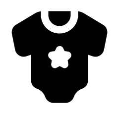 Baby Clothes Solid Icon