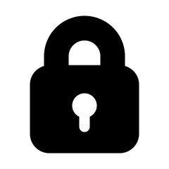 Padlock Solid Icon