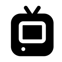 Tv Solid Icon