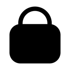 Lock Solid Icon