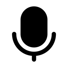 Microphone Solid Icon