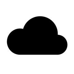 Cloud Solid Icon