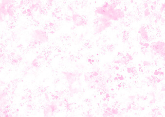 ピンクの飛沫テクスチャーイラスト
