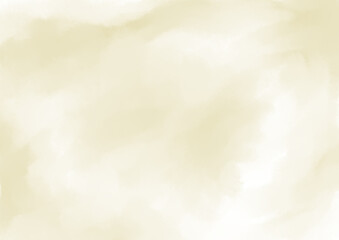 黄土色の水彩滲みテクスチャーイラスト