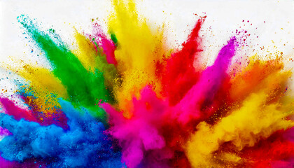 colorful holi paint color powder background,  holiday background 