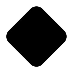 Rhombus Solid Icon