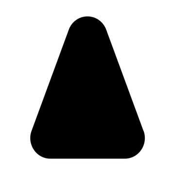 Isoscles Solid Icon