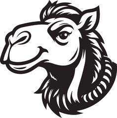Camel Face Vector Design