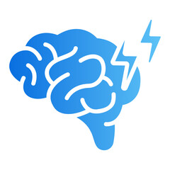 stress gradient icon