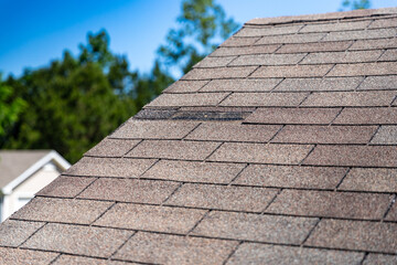 Roof damage after storm. © Chad Robertson