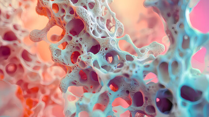 Osteoblasts are bone forming cell - obrazy, fototapety, plakaty