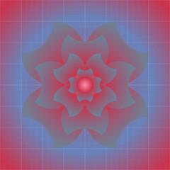 Abstract Illustration Color Gradient Background.