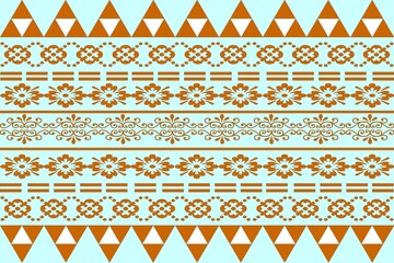 Ethnic seamless pattern. Tribal ornament. Boho chic style.