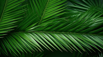 texture background, detail of dark palm leaf