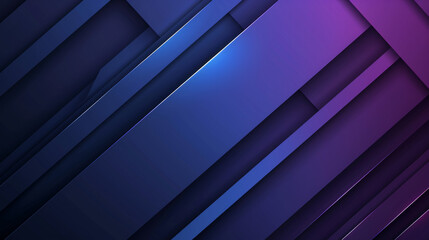Abstract dark blue purple gradient background with diagonal geometric shape and line. vector...