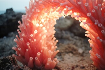 Coral Arch: Coral forming an arch.